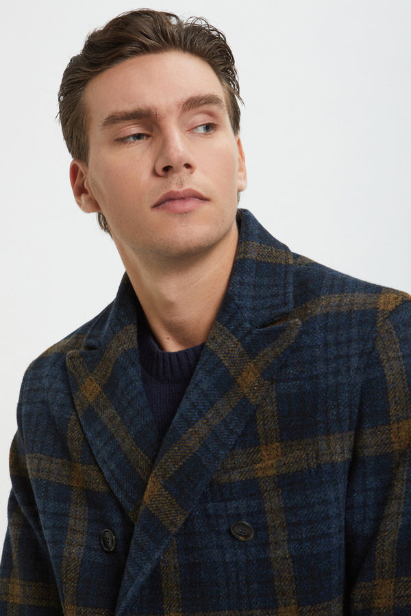 Pattern Wool Blazer