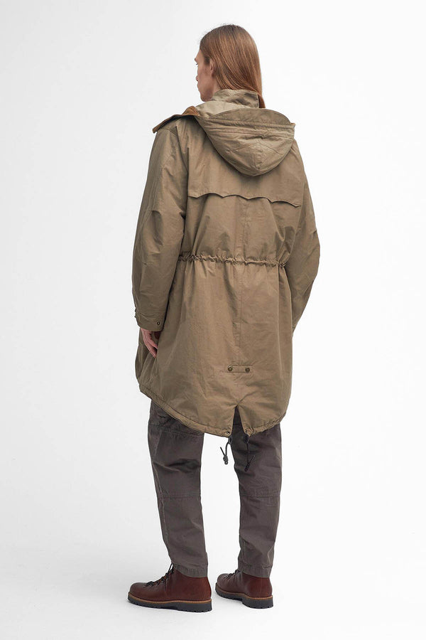 Barbour x Baracuta Mods Parka mit lässigem Stil