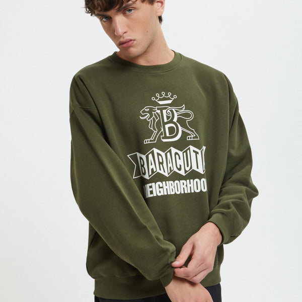 Neighborhood x Baracuta Longsleeve Sweatshirt Beech | Baracuta