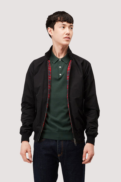 G9 Harrington Jacket Black | Baracuta