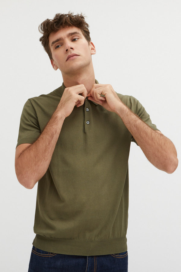 Short Sleeved Polo